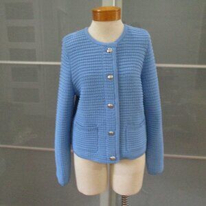 Talbots Long Sleeve Button Front Cardigan